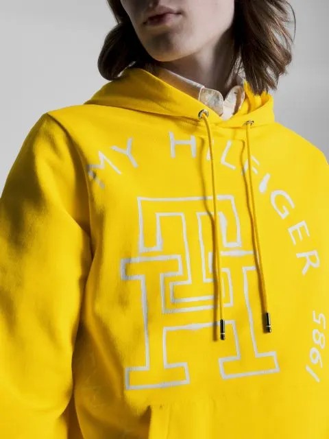 Monogram Ink Roundel Hoody thumbnail 4