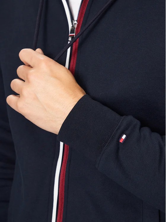 Split Global Stripe Zip Hoody thumbnail 2