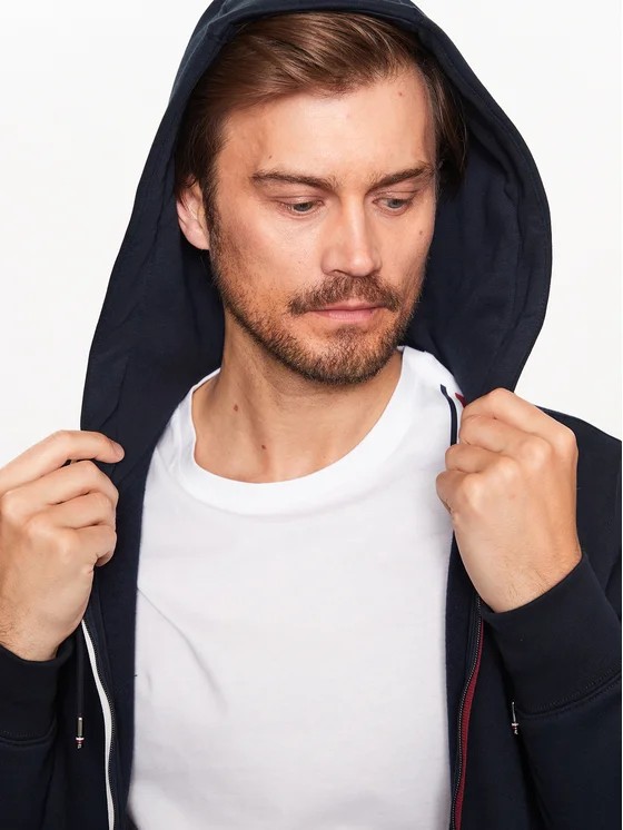 Split Global Stripe Zip Hoody thumbnail 3