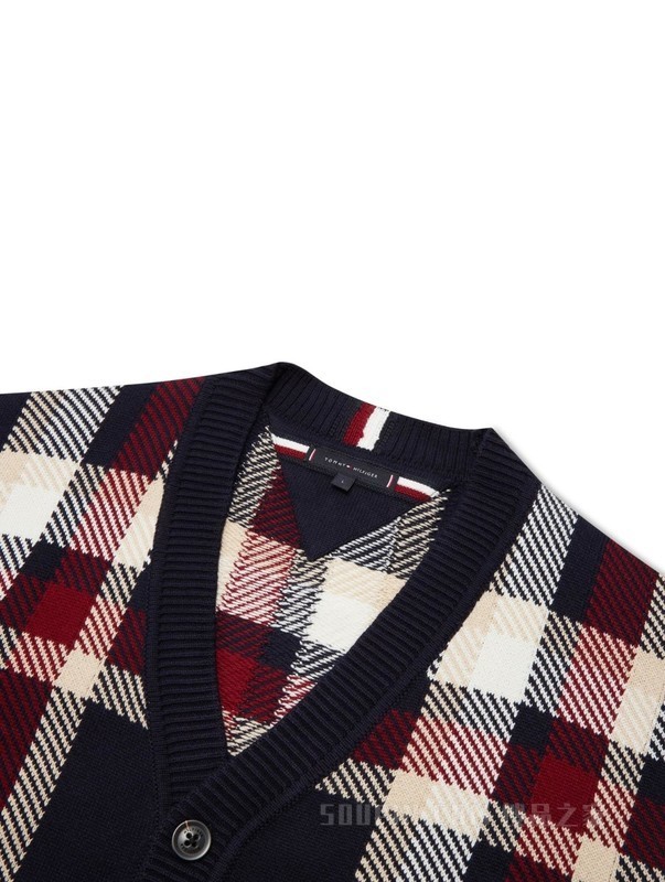Check Cardigan thumbnail 4