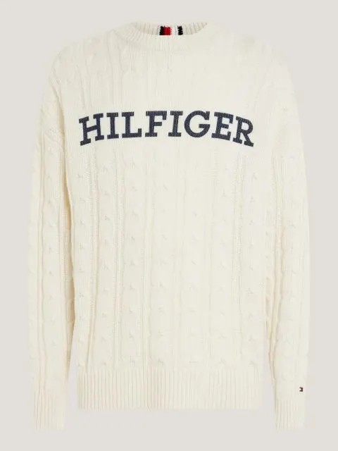 Cable Monotype Crew Neck thumbnail 2