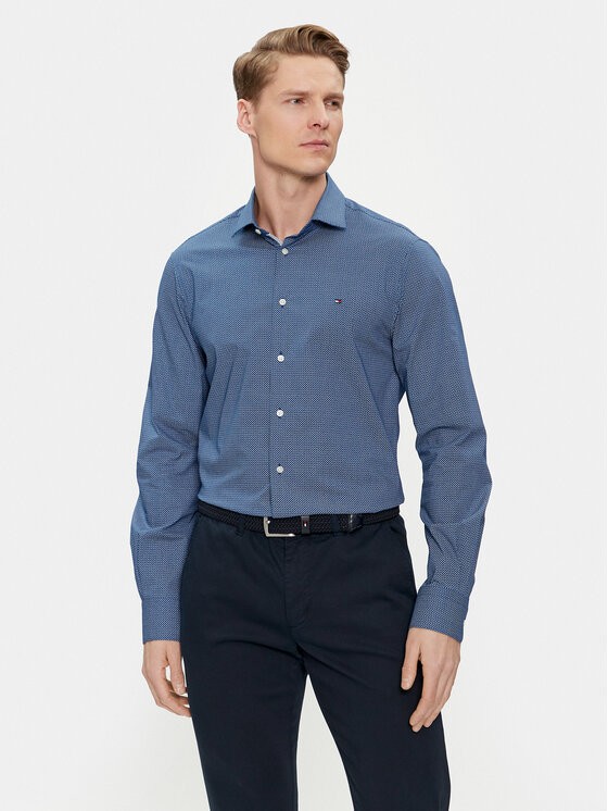 Cl Stretch Micro Print Sf Shirt