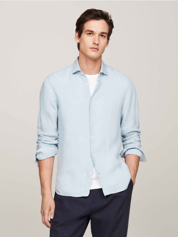Dc Gmd Linen Solid Shirt