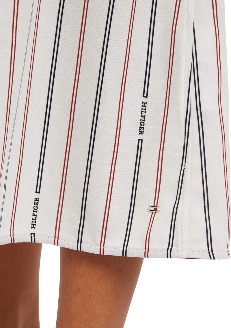 Monotype Stripe Midi Shirtdress thumbnail 6