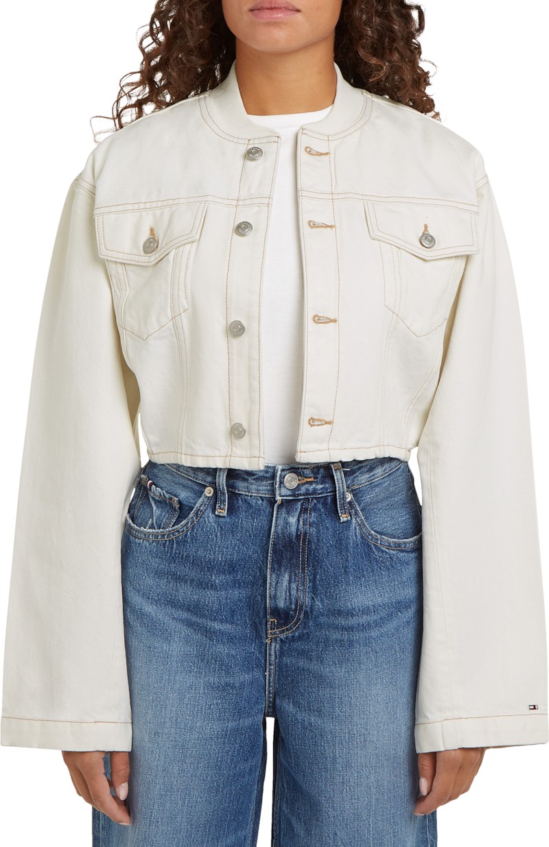 Dnm Ls Short Bomber Ecru Ctd thumbnail 5