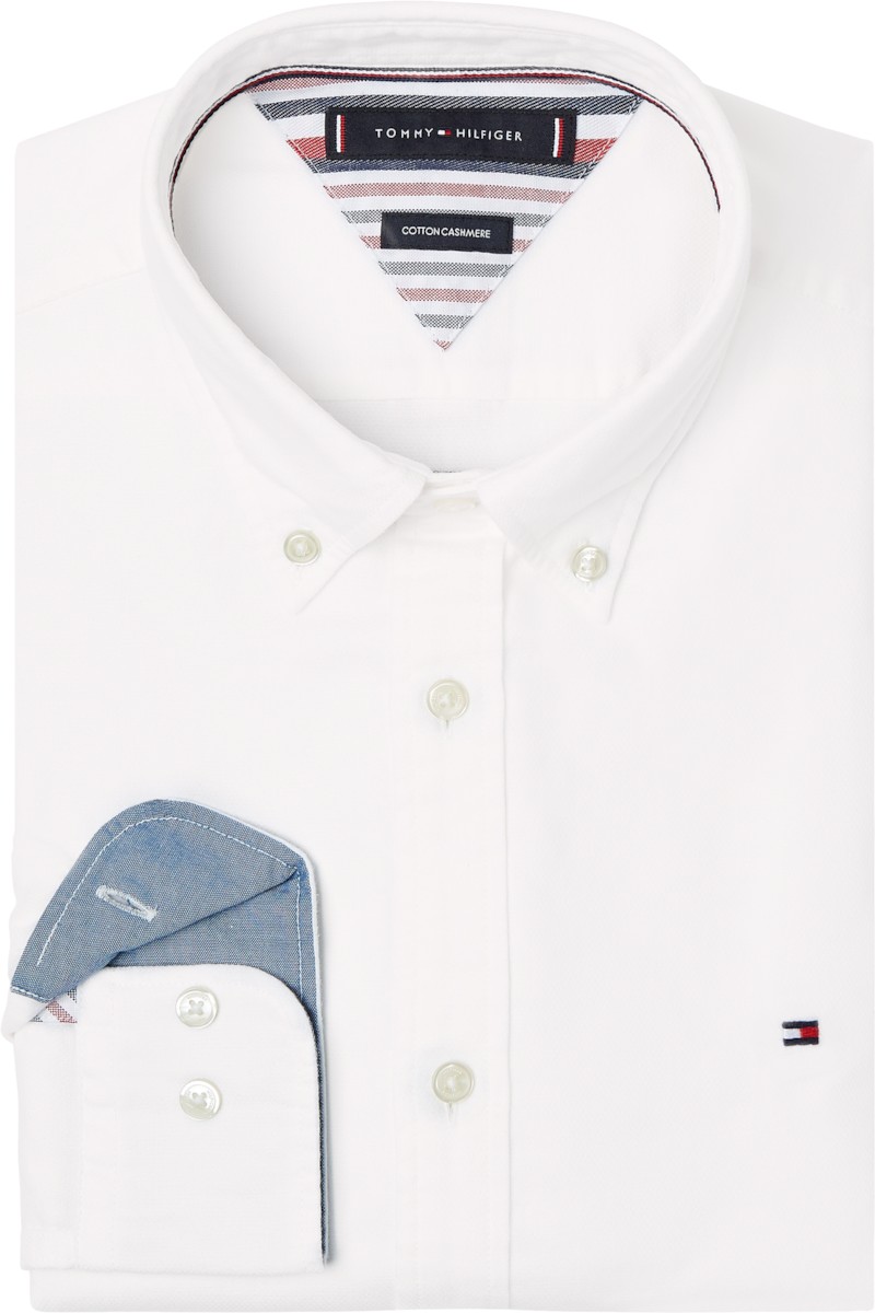 Slim Cotton Cashmere Dobby Shirt