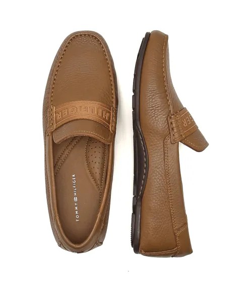 Printed Hilfiger Leather Driver thumbnail 3