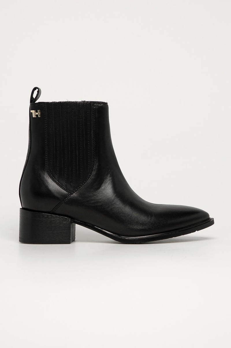 Shaded Leather Flat Boot thumbnail 2