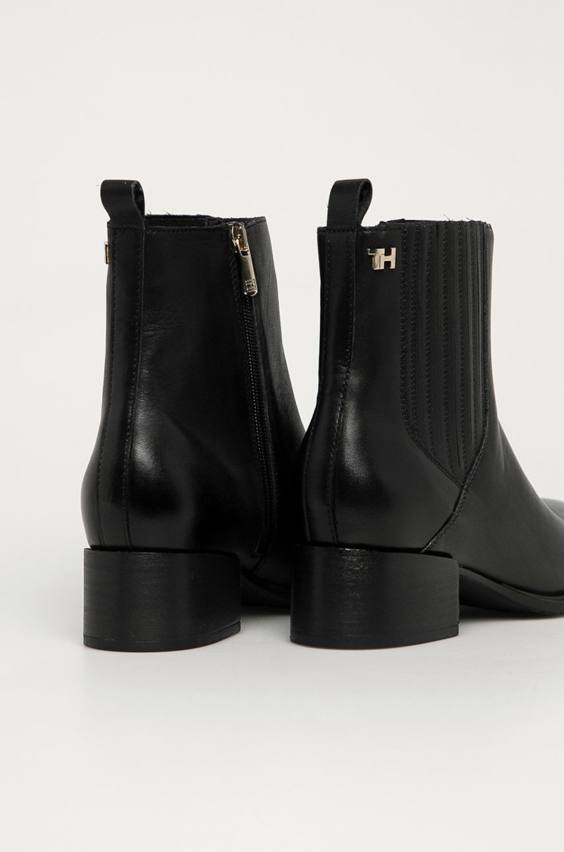 Shaded Leather Flat Boot thumbnail 3
