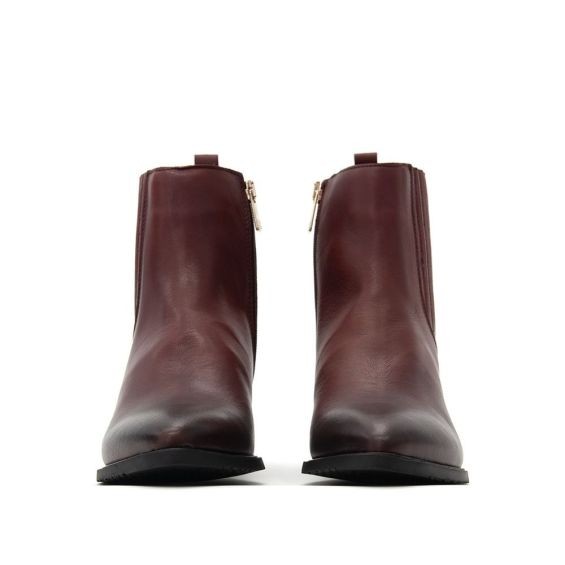 Shaded Leather Flat Boot thumbnail 3