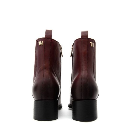 Shaded Leather Flat Boot thumbnail 4
