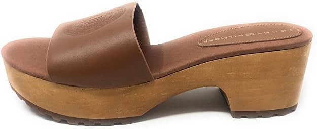 Feminine Mid Heel Clog Sandal thumbnail 4