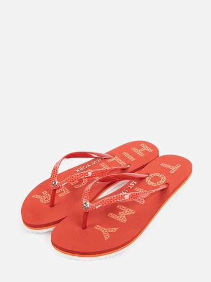 Tommy Footbed Flat Beach Sandal
