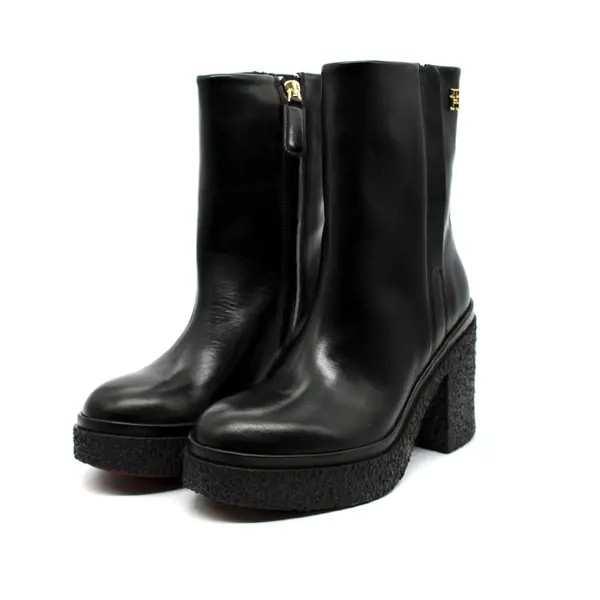 Plateau Crepe Look Boot