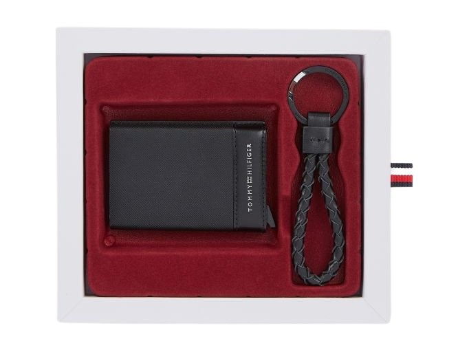 Th Saffiano Metal Cc & Keyfob