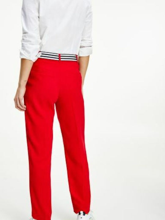 Crepe Belted Tapered Pant thumbnail 2