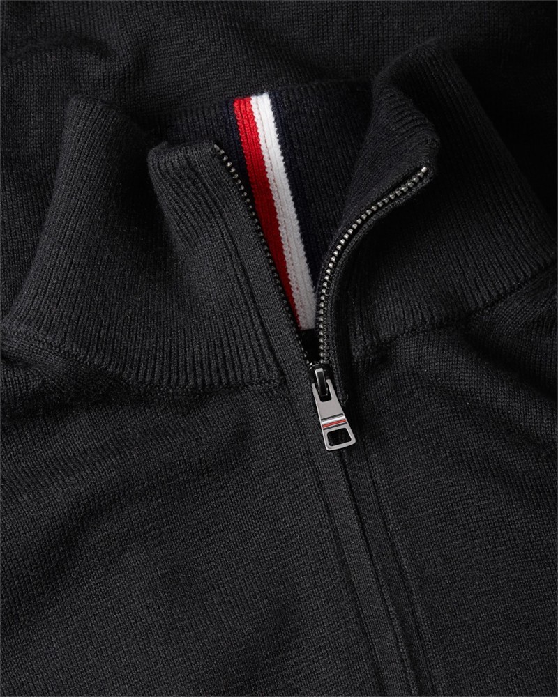 Pima Org Ctn Cashmere Zip Mock thumbnail 4