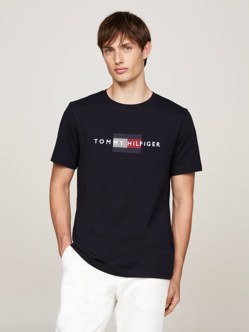 Hilfiger Flag Embro Tee thumbnail 3