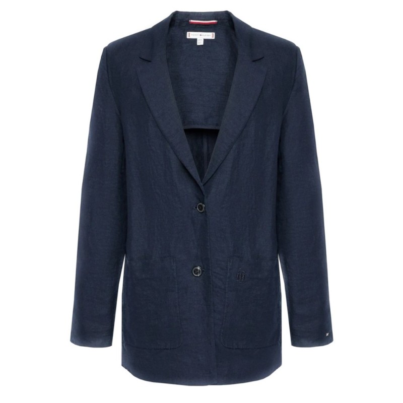 Linen Relaxed Sb Blazer