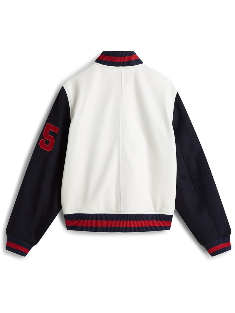 Leather Varsity Jacket thumbnail 2