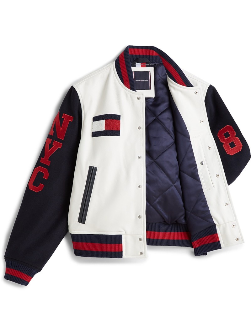 Leather Varsity Jacket thumbnail 6