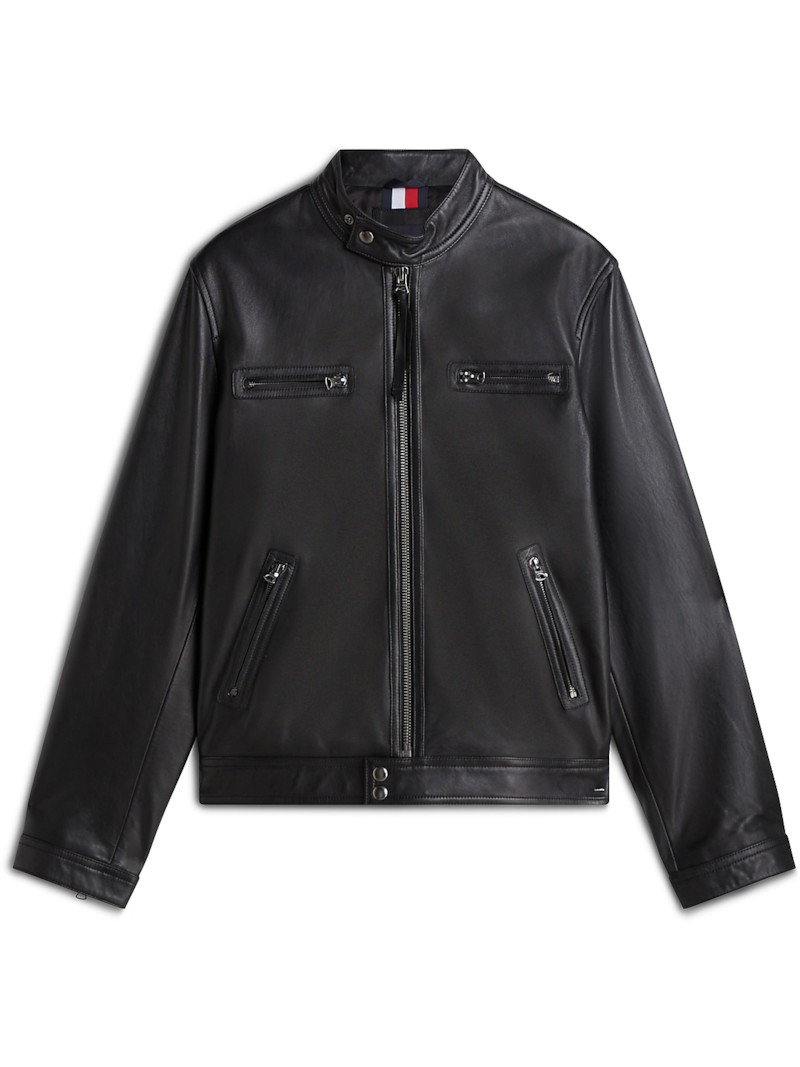 Leather Cafã‰ Racer