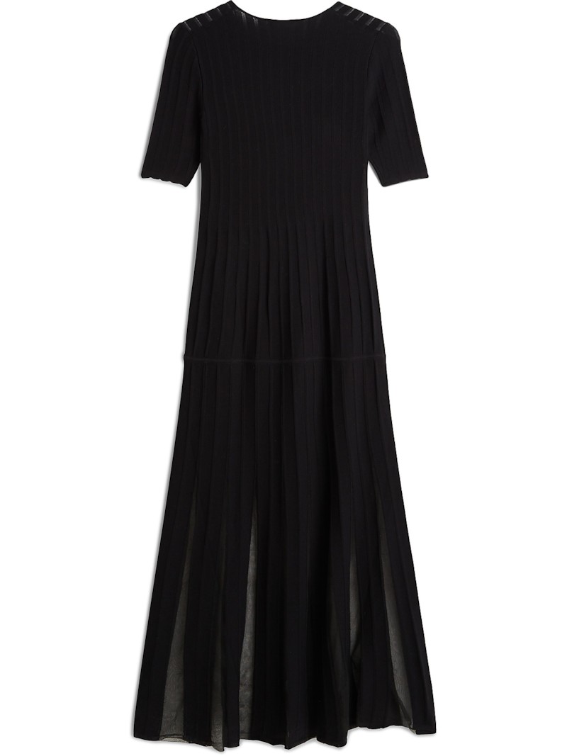Festive Pleated Maxi Sl Dress thumbnail 2