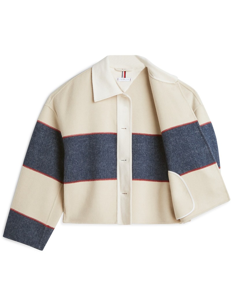 Df Wool Rugby Stripe Jacket thumbnail 5