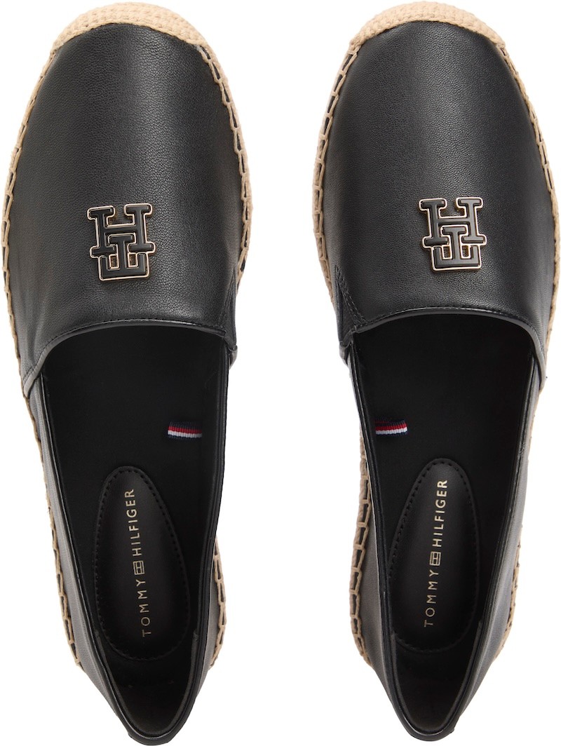 Th Logo Leather Espadrille thumbnail 4