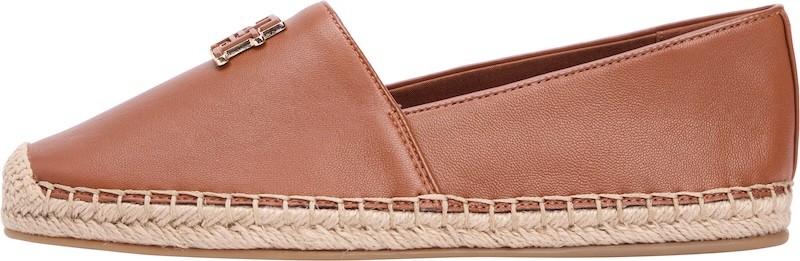 Th Logo Leather Espadrille