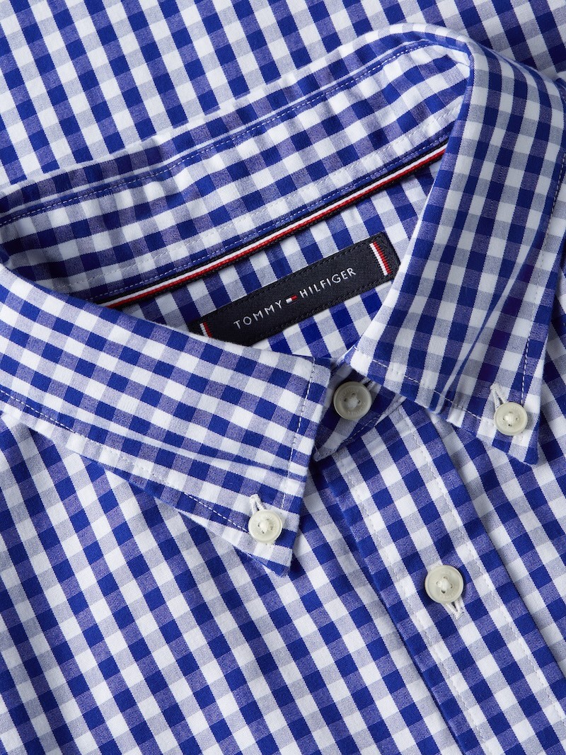 Flex Poplin Gingham Rf Shirt thumbnail 3