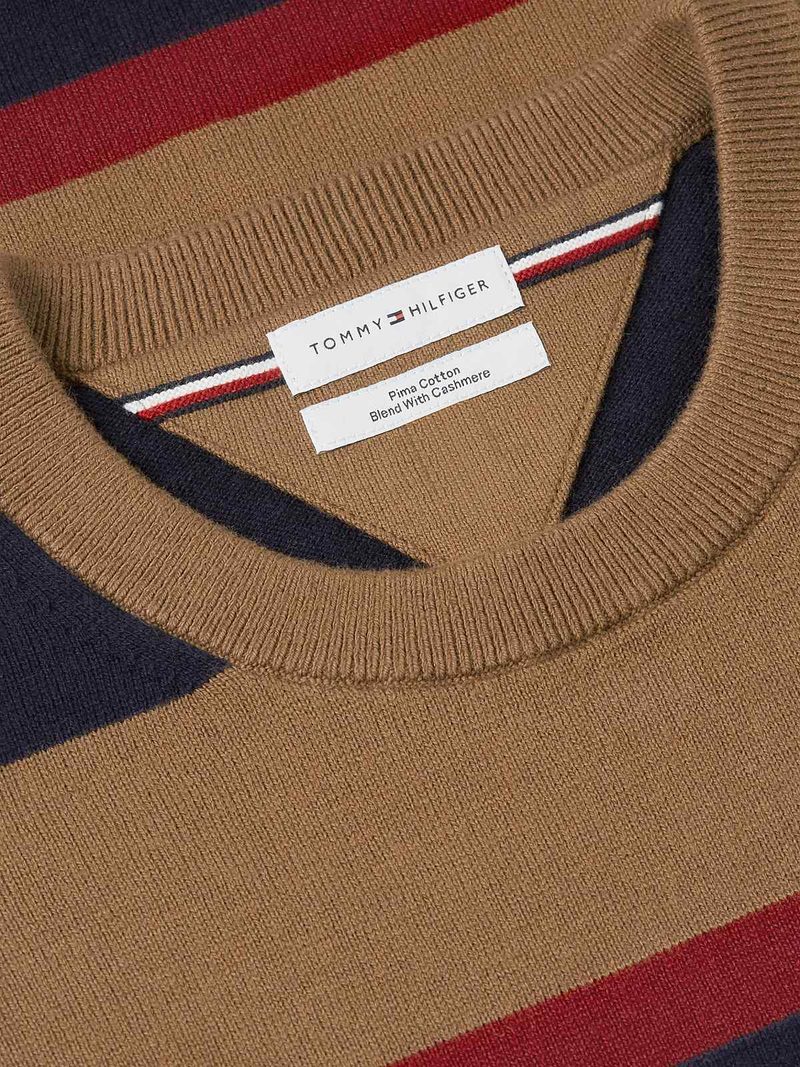 Pima Org Ctn Cashmere Crew Neck thumbnail 3