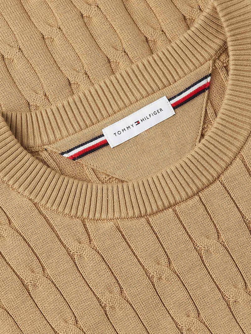 Classic Cable Crew Neck thumbnail 3