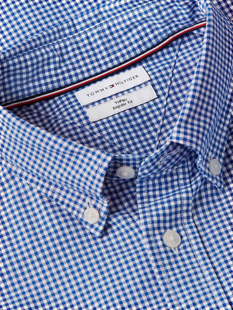 Flex Poplin Gingham Rf Shirt thumbnail 3