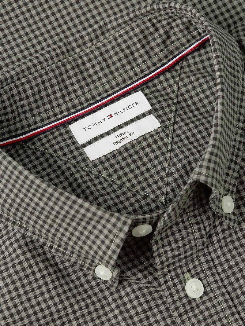 Flex Poplin Gingham Rf Shirt thumbnail 3