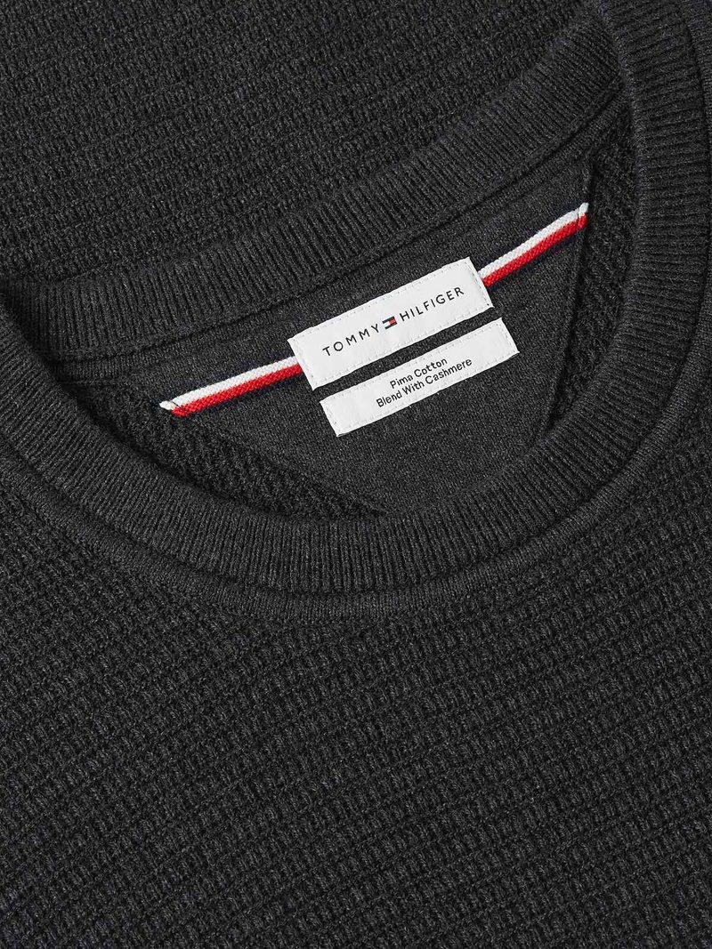 Pima Ctn Cash Structure Crewneck thumbnail 3