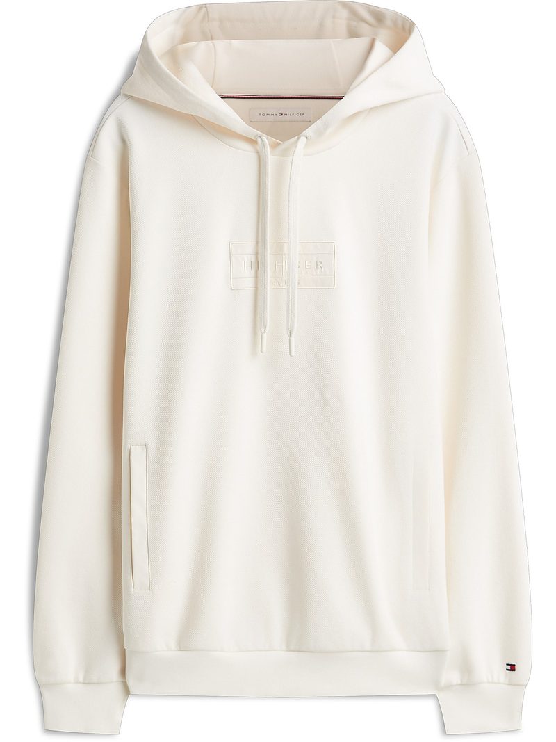 Mix Media Twill Reg Hoodie