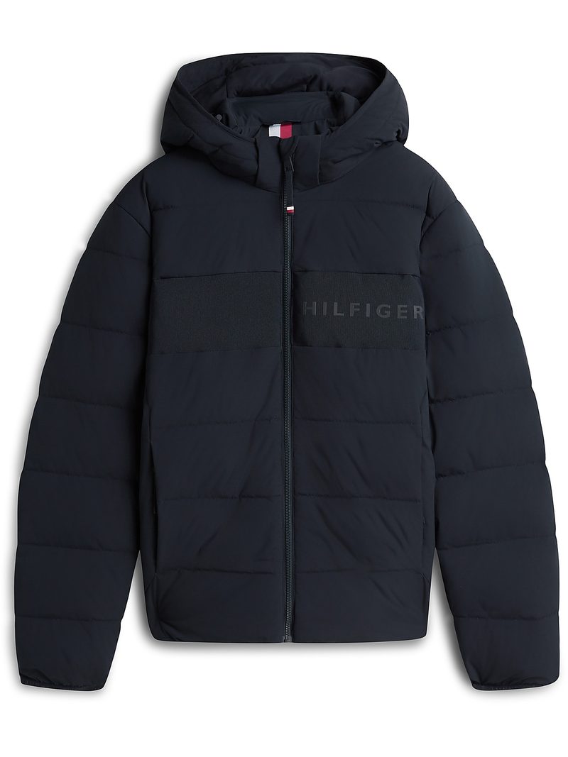 Detachable Hooded Branded Puffer
