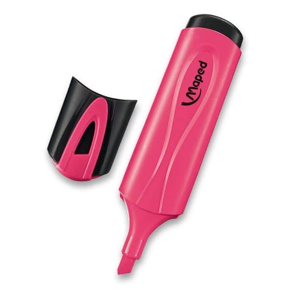 Marker Fluo Pink Maped 742536 Box X12