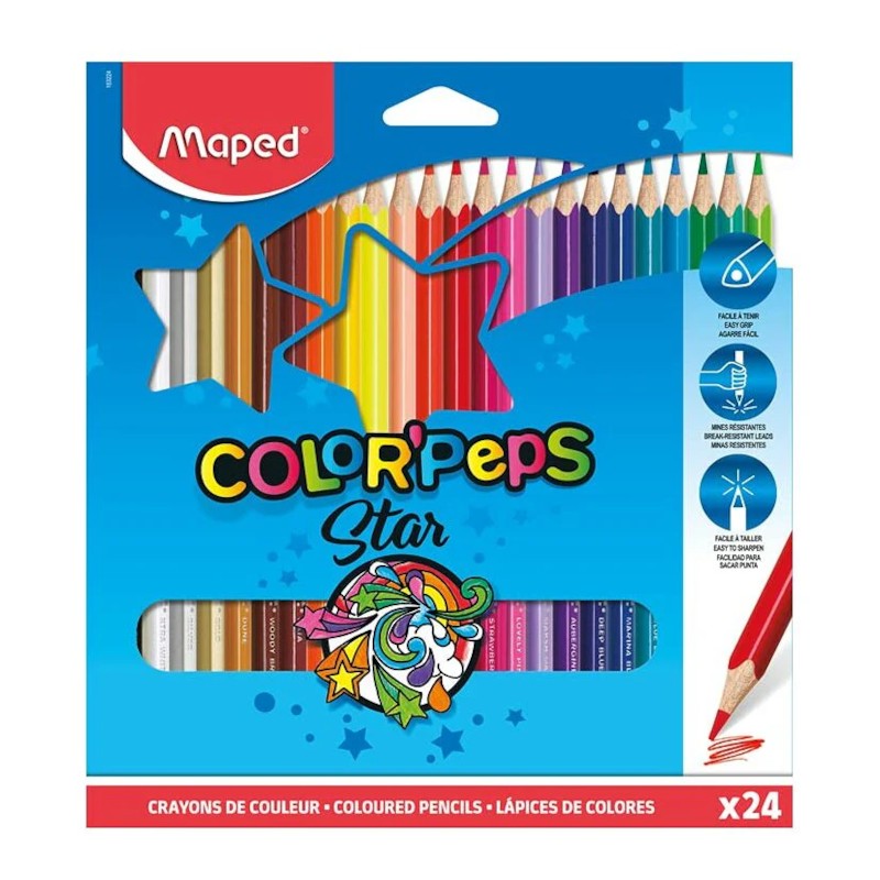 Ngjyra Maped Kollor Peps 1/24 X12