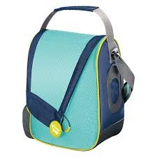 Çante Lunch Bag Blue Green Maped
