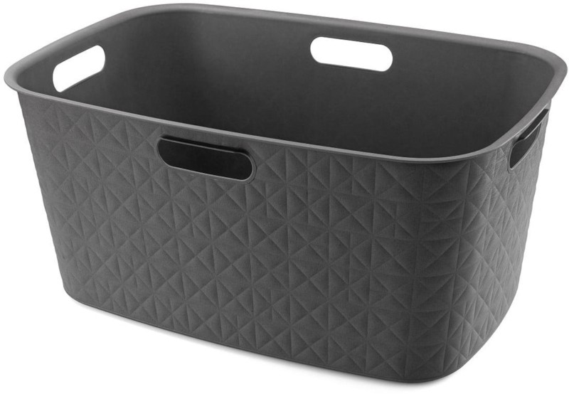 Shporte Per Rroba Gri E Errët 45L Laundry Hamper