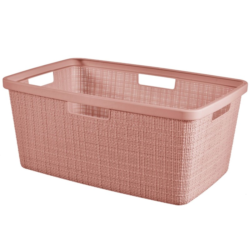 Shporte Per Rroba Katrore Laundry Basket Pink 46L