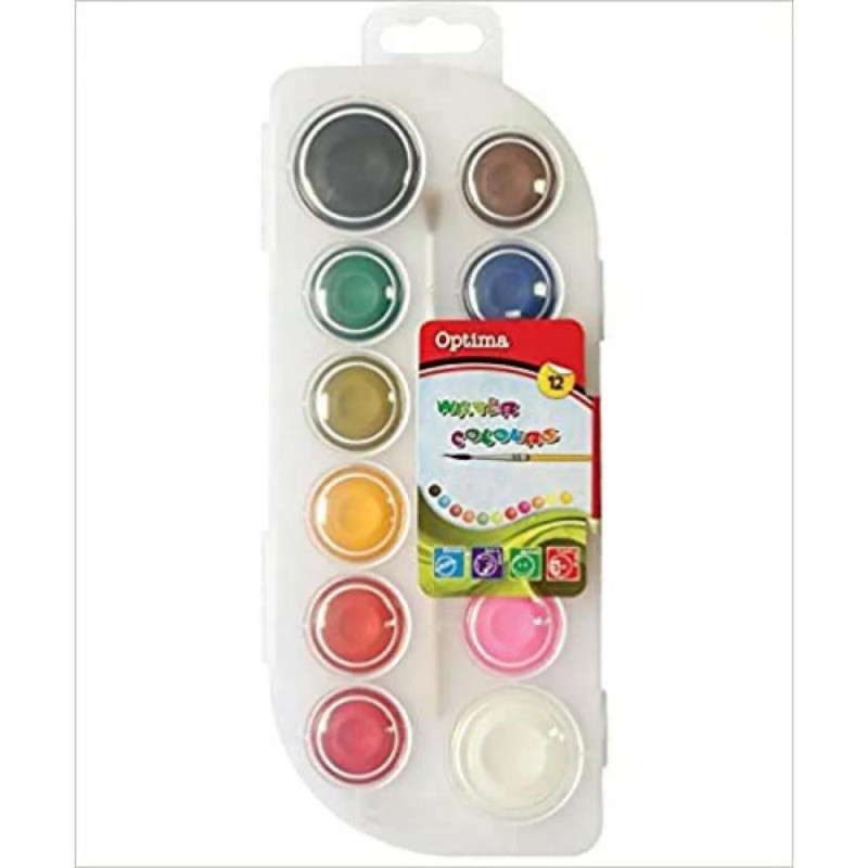 Ngjyra Te Ujit Optima 12X30Ml 100010