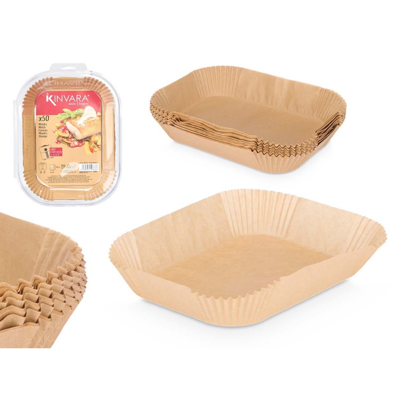 Set 50 Letra Për Pjekje – Për Air Fryer, Drejtkëndëshe