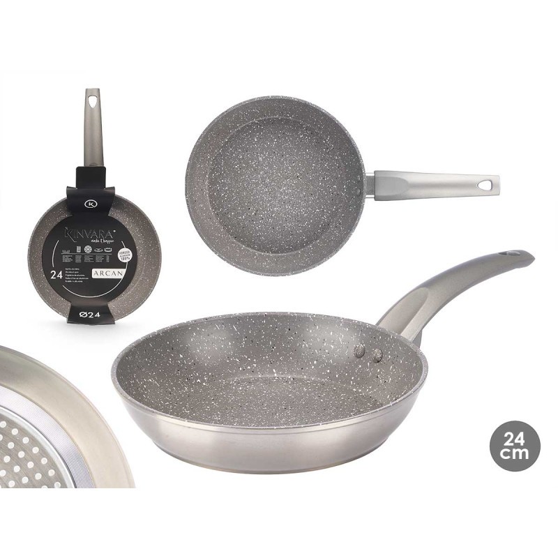Tigan Alumini Anti-Ngjitës Për Pllaka Induksioni 24Cm