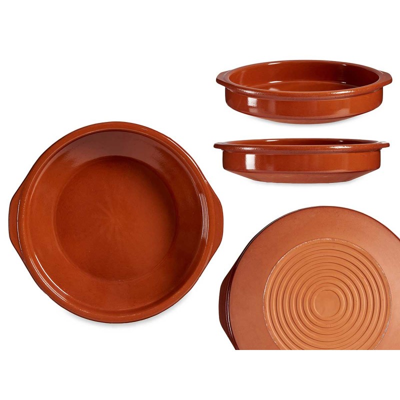 Tavë Pjekjeje Tradicionale Prej Dheu - 30Cm