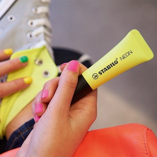 Marker Neon I Verdh Stabilo
