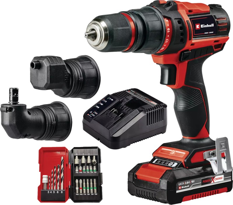 Einhell Te-Cd 18/45 3X-Li +22 1X2.0Ah Pxc