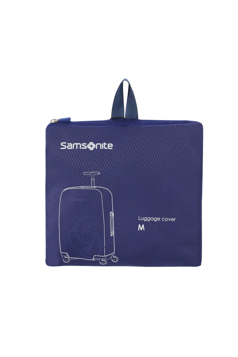 Smn Global Ta-Foldable Luggage Cover M Midnight Blue